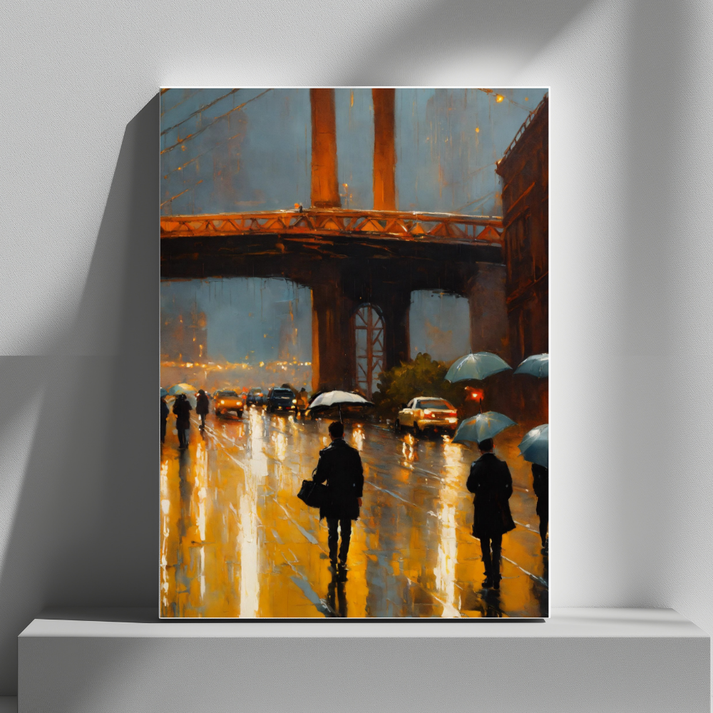 Mounted Wall Art Decor Print - Vibrant, Elegant and Ready to Hang