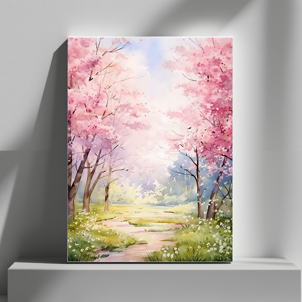 Mounted Wall Art Decor Print - Vibrant, Elegant and Ready to Hang
