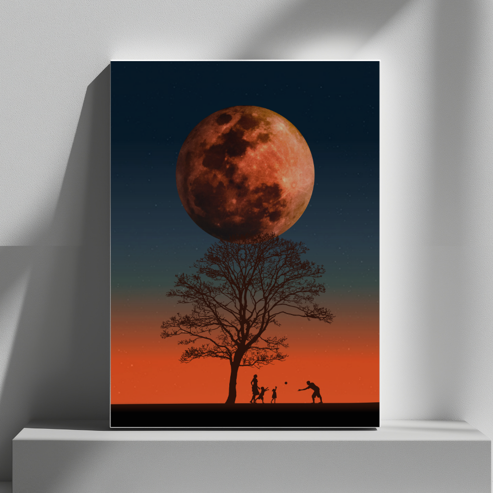 Mounted Wall Art Decor Print - Vibrant, Elegant and Ready to Hang