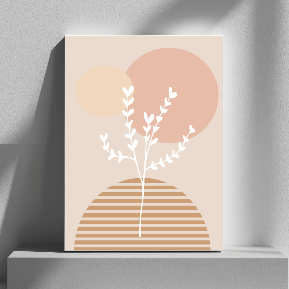 Mounted Wall Art Decor Print - Vibrant, Elegant and Ready to Hang