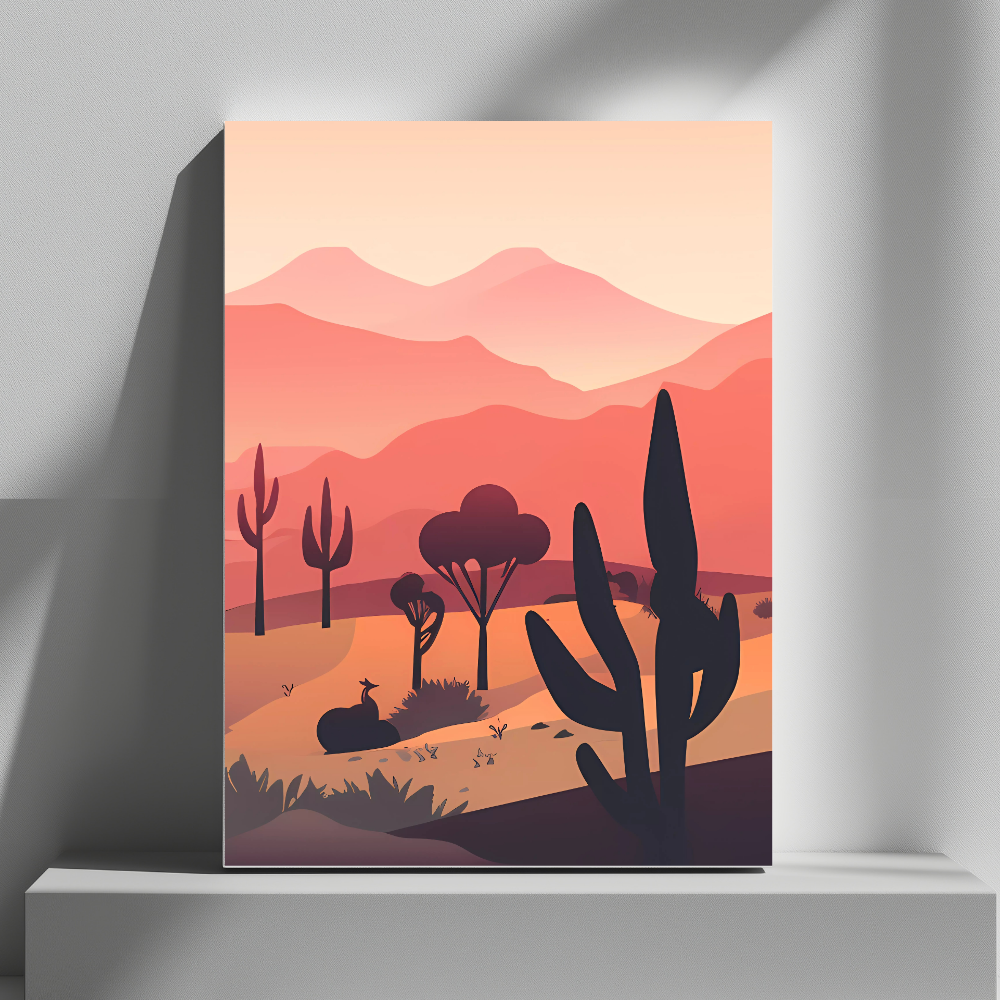 Mounted Wall Art Decor Print - Vibrant, Elegant and Ready to Hang