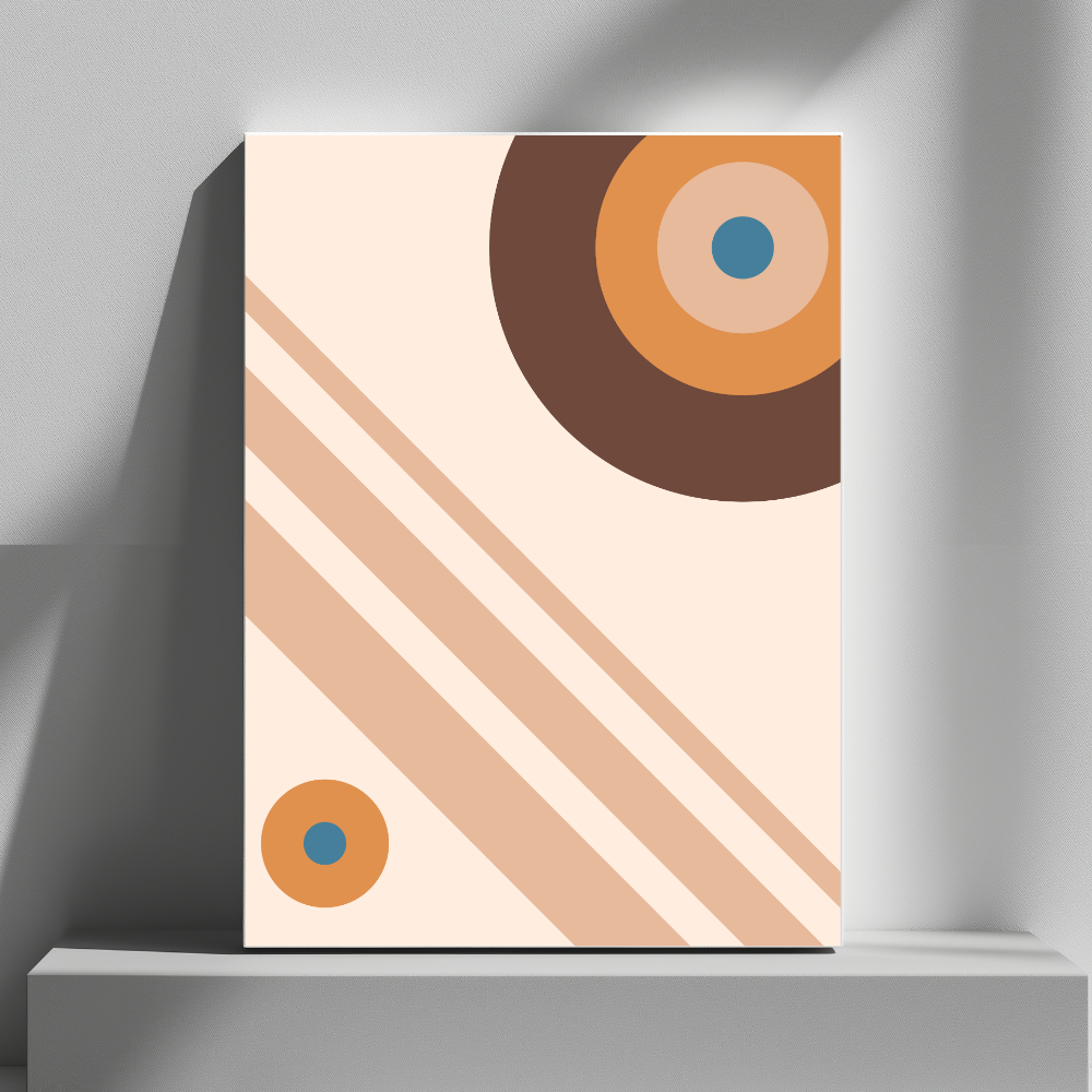 Mounted Wall Art Decor Print - Vibrant, Elegant and Ready to Hang