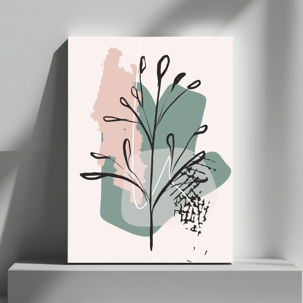 Mounted Wall Art Decor Print - Vibrant, Elegant and Ready to Hang