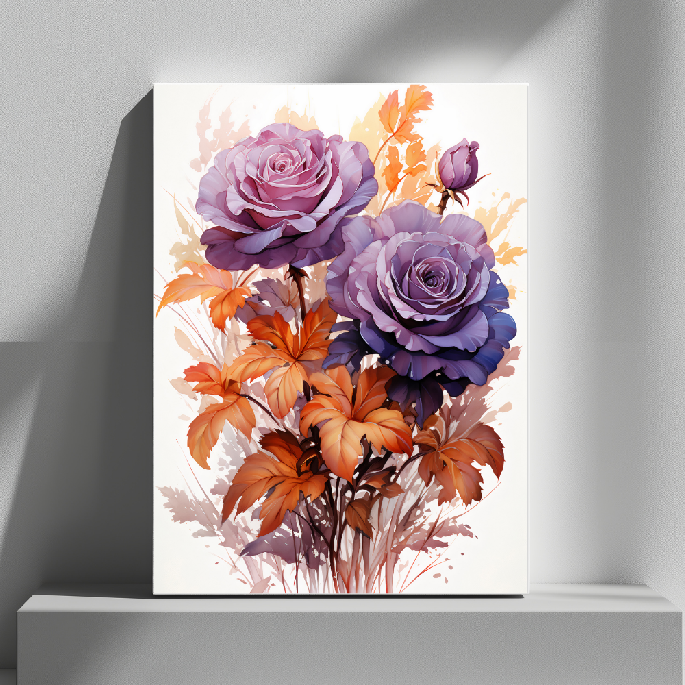 Mounted Wall Art Decor Print - Vibrant, Elegant and Ready to Hang