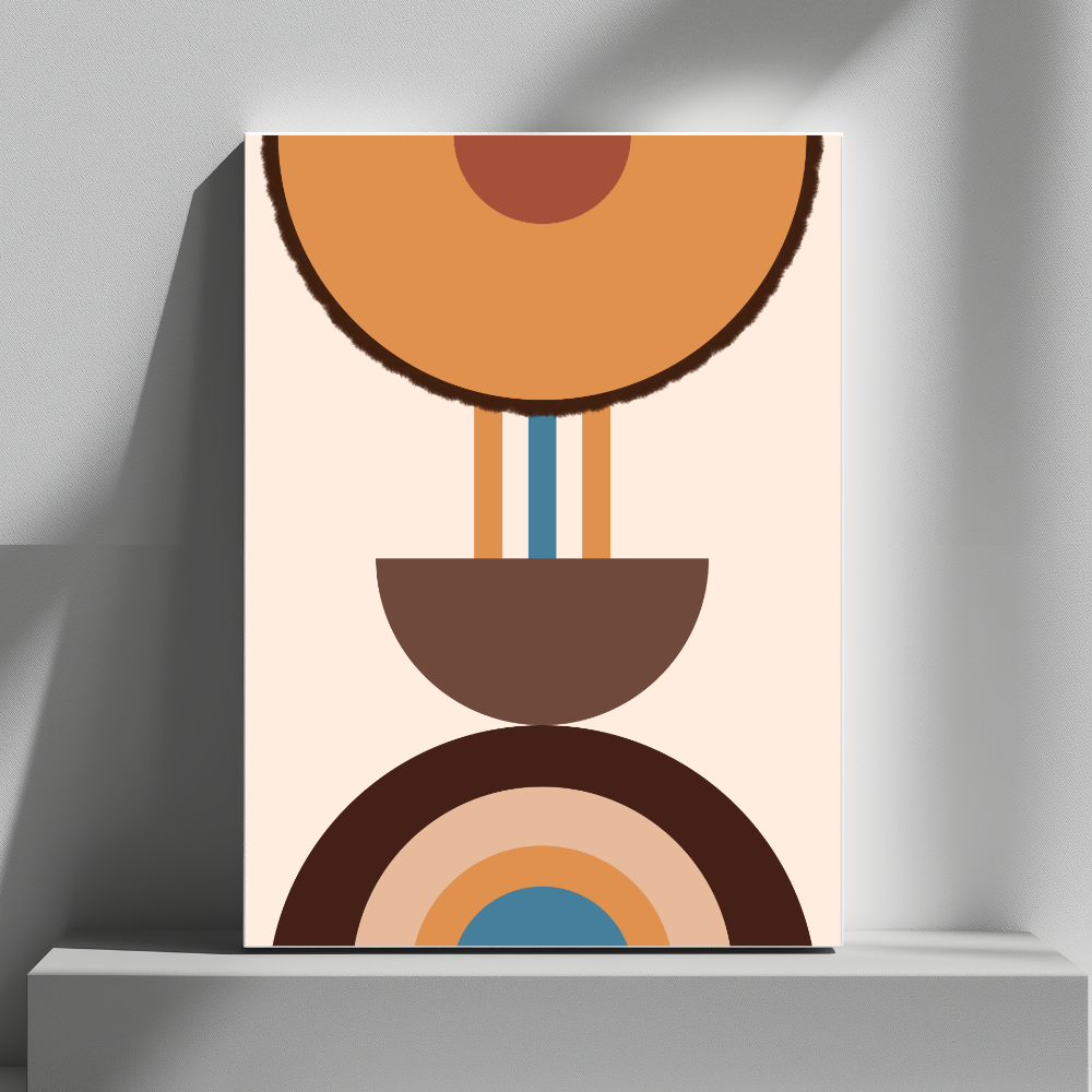 Mounted Wall Art Decor Print - Vibrant, Elegant and Ready to Hang
