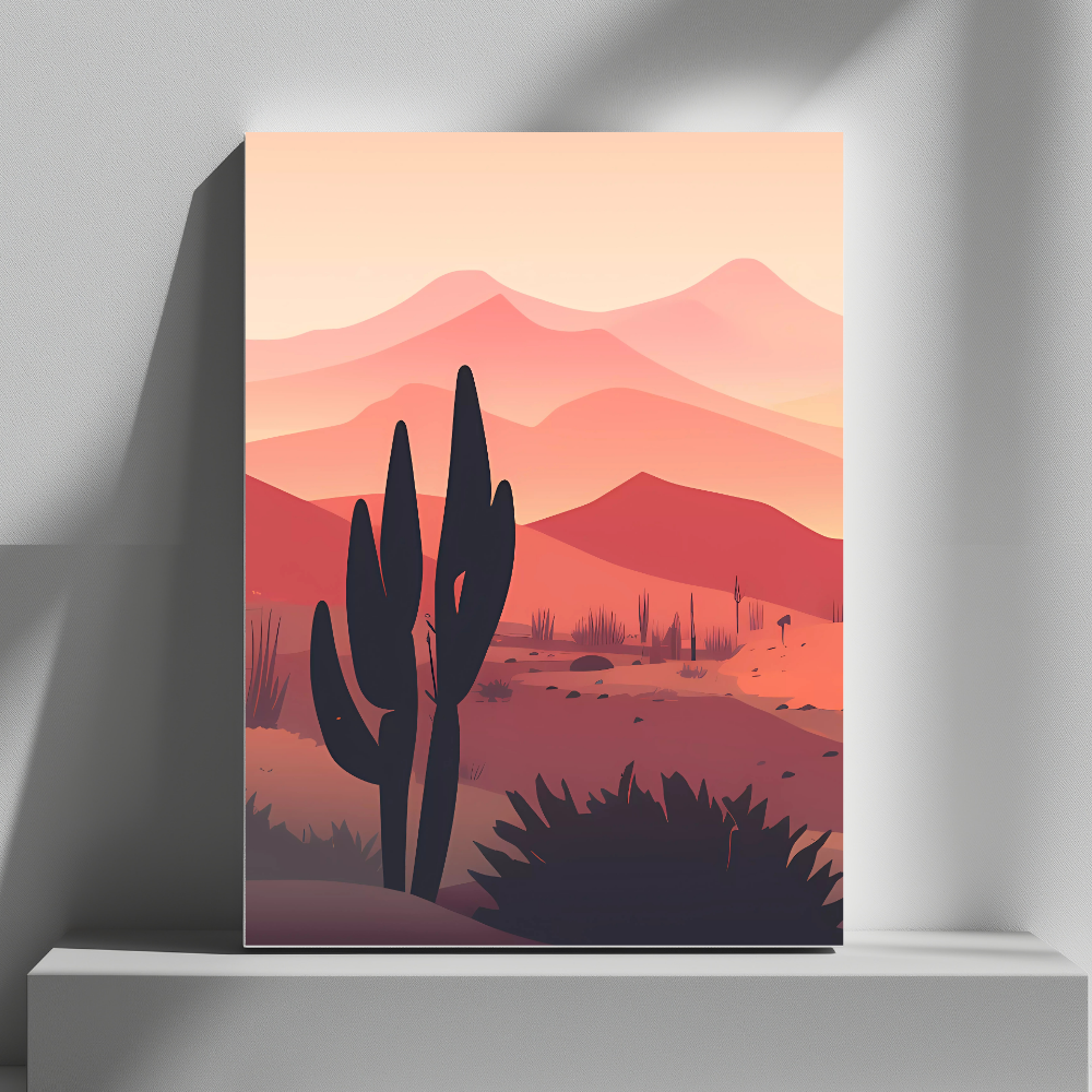 Mounted Wall Art Decor Print - Vibrant, Elegant and Ready to Hang