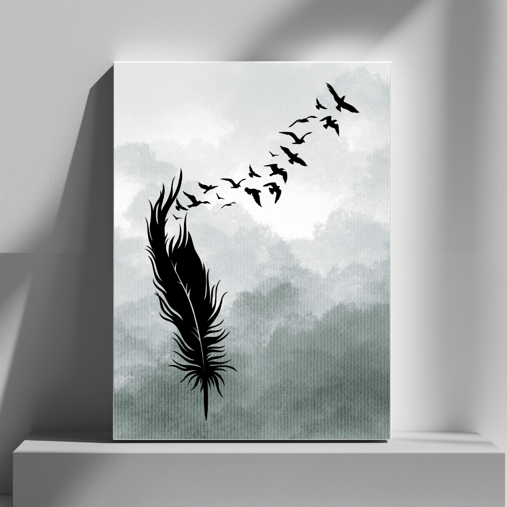 Mounted Wall Art Decor Print - Vibrant, Elegant and Ready to Hang