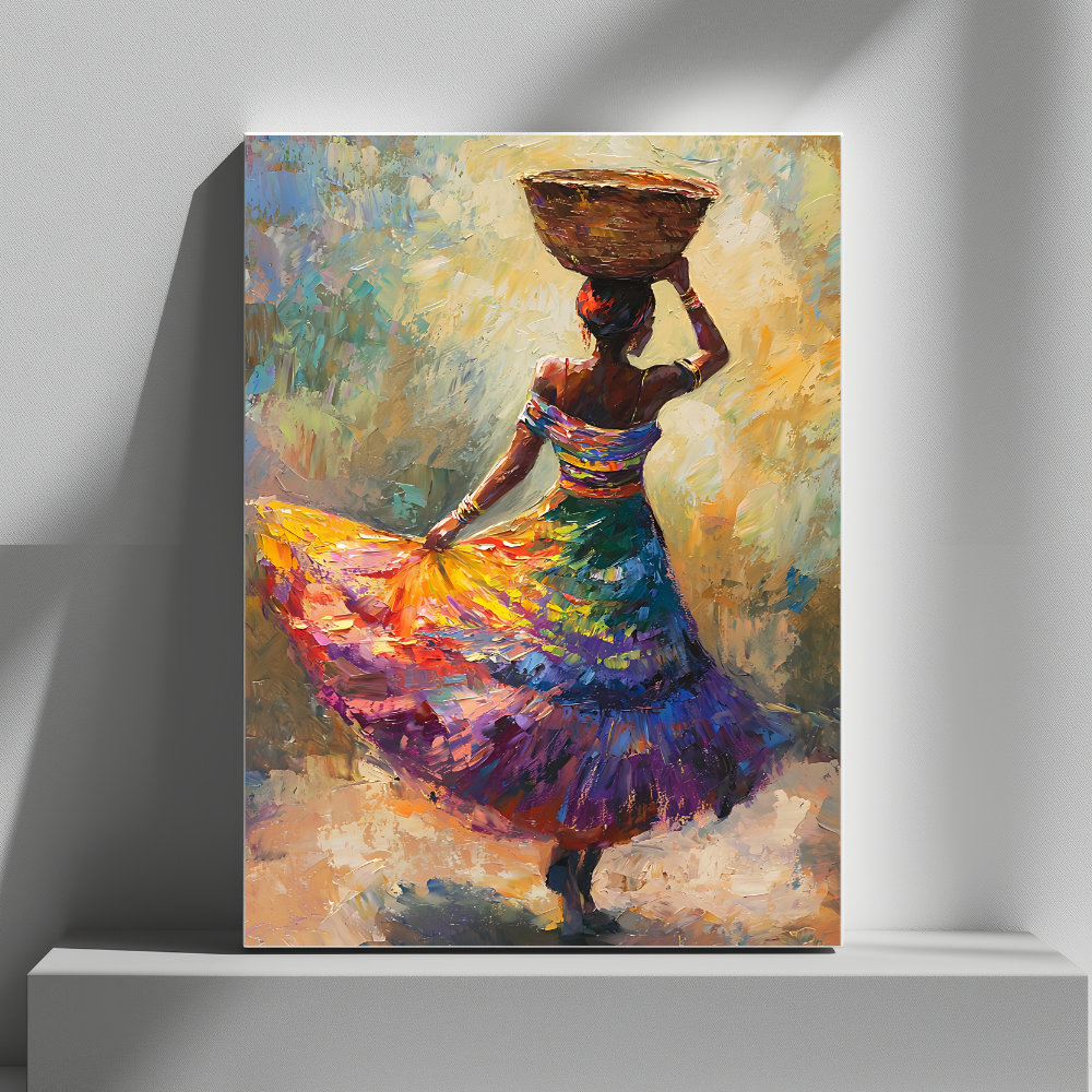Mounted Wall Art Decor Print - Vibrant, Elegant and Ready to Hang
