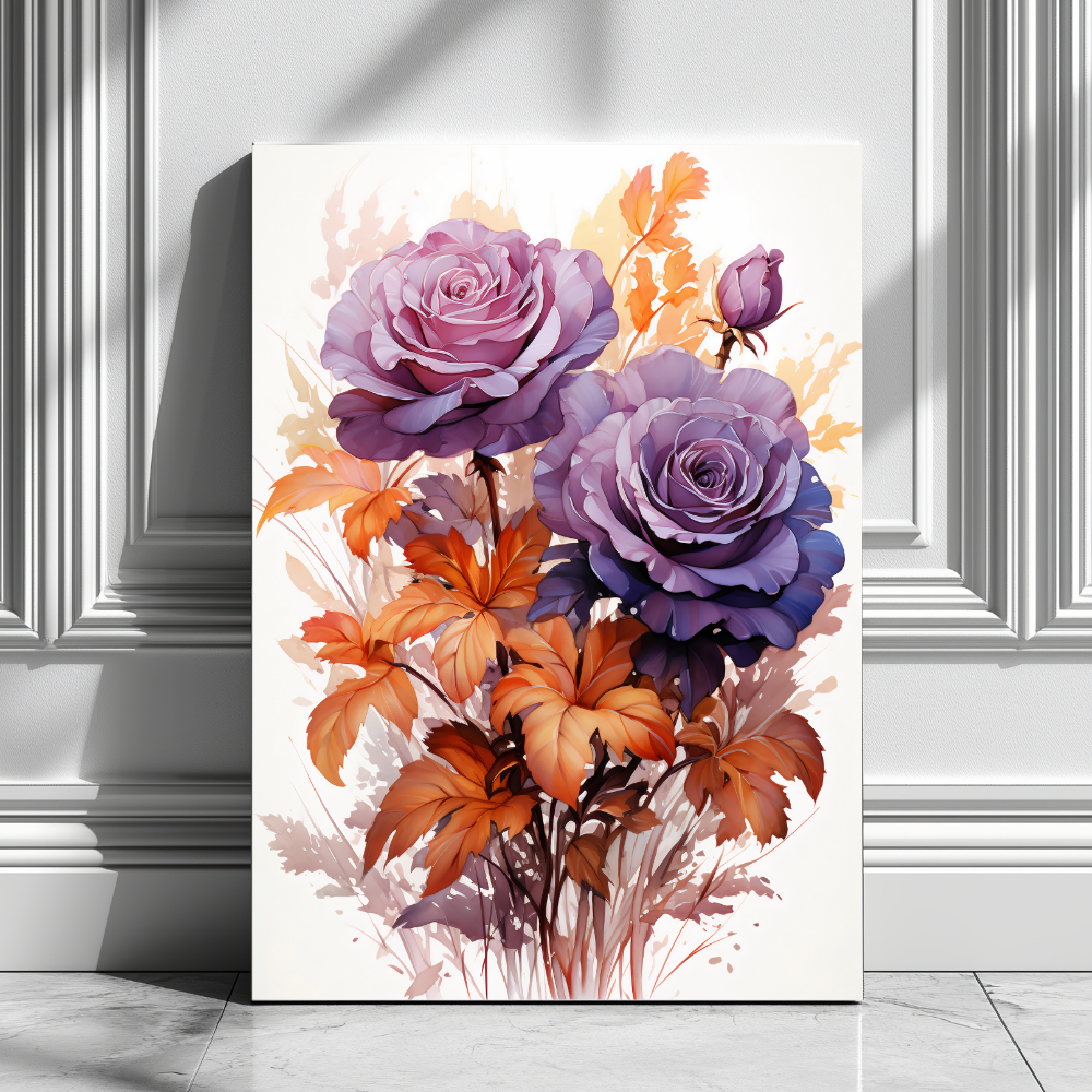 Mounted Wall Art Decor Print - Vibrant, Elegant and Ready to Hang