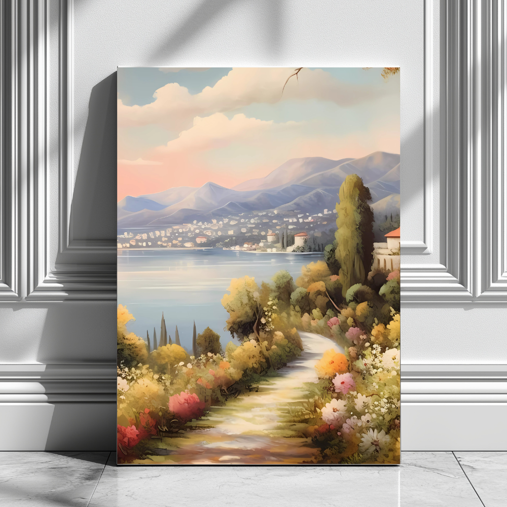 Mounted Wall Art Decor Print - Vibrant, Elegant and Ready to Hang