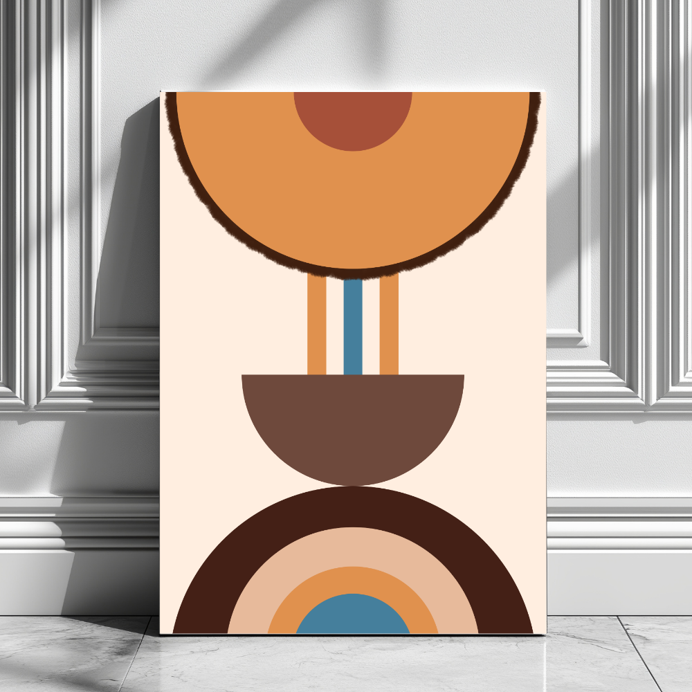 Mounted Wall Art Decor Print - Vibrant, Elegant and Ready to Hang