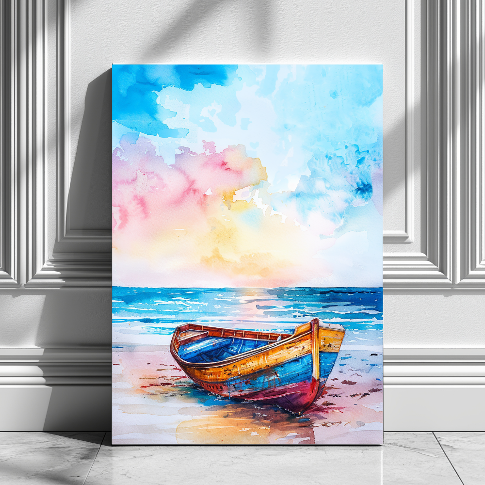 Mounted Wall Art Decor Print - Vibrant, Elegant and Ready to Hang