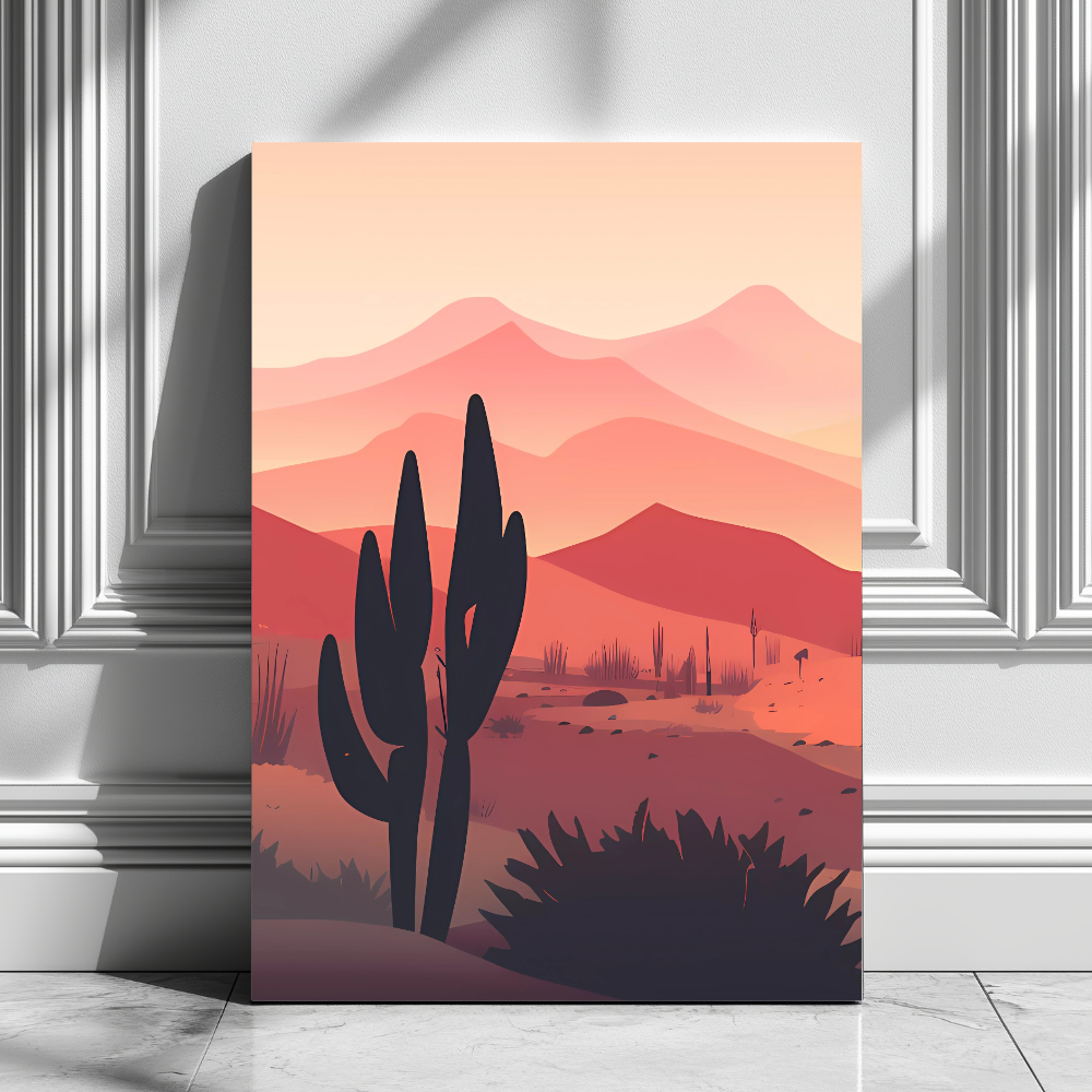 Mounted Wall Art Decor Print - Vibrant, Elegant and Ready to Hang
