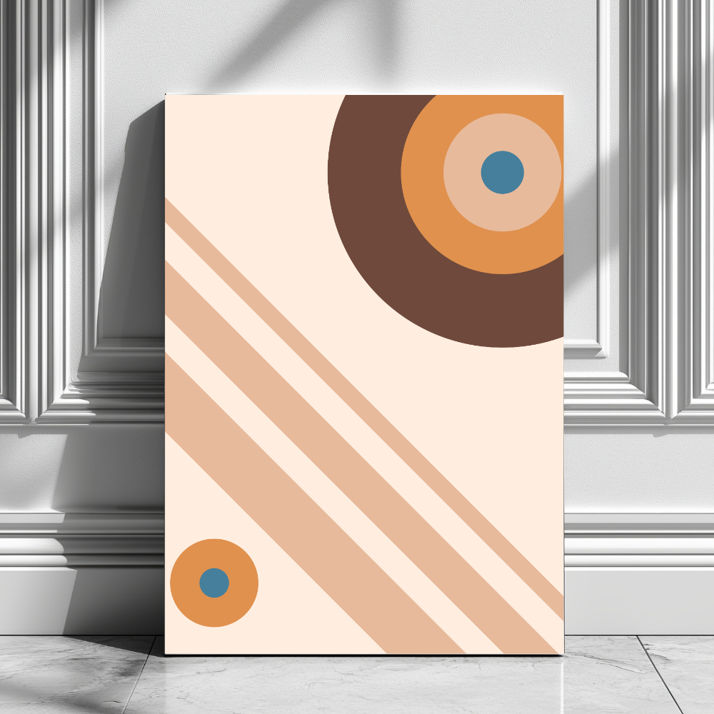 Mounted Wall Art Decor Print - Vibrant, Elegant and Ready to Hang