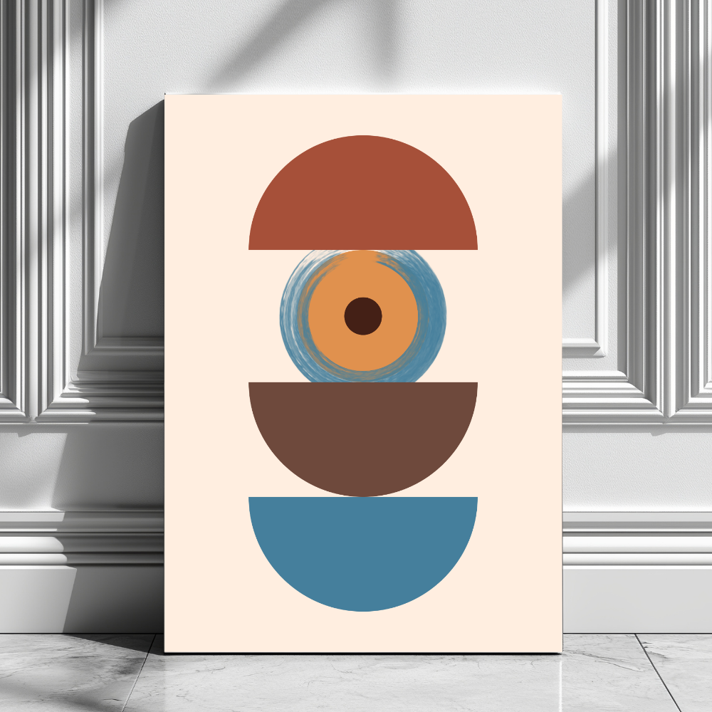 Mounted Wall Art Decor Print - Vibrant, Elegant and Ready to Hang