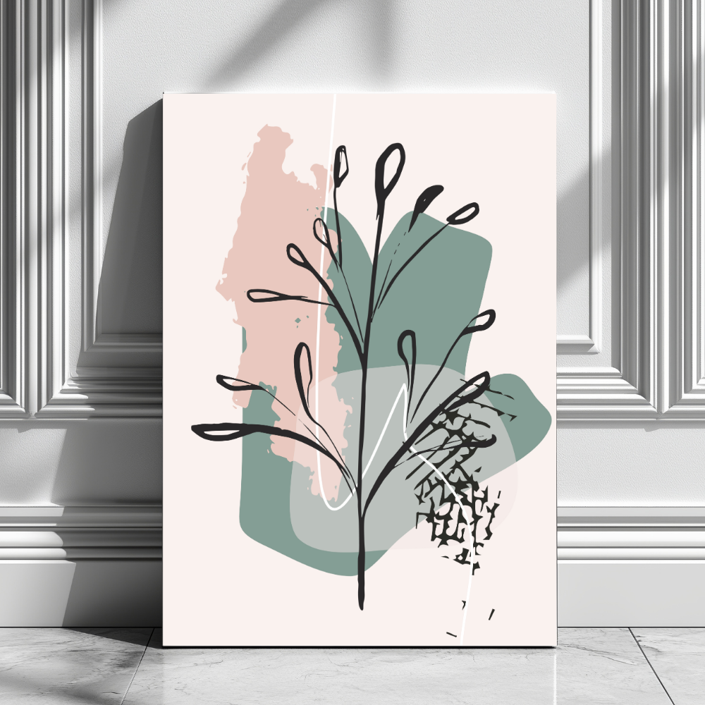 Mounted Wall Art Decor Print - Vibrant, Elegant and Ready to Hang