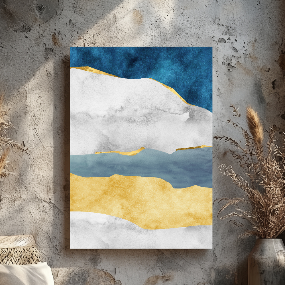 Mounted Wall Art Decor Print - Vibrant, Elegant and Ready to Hang