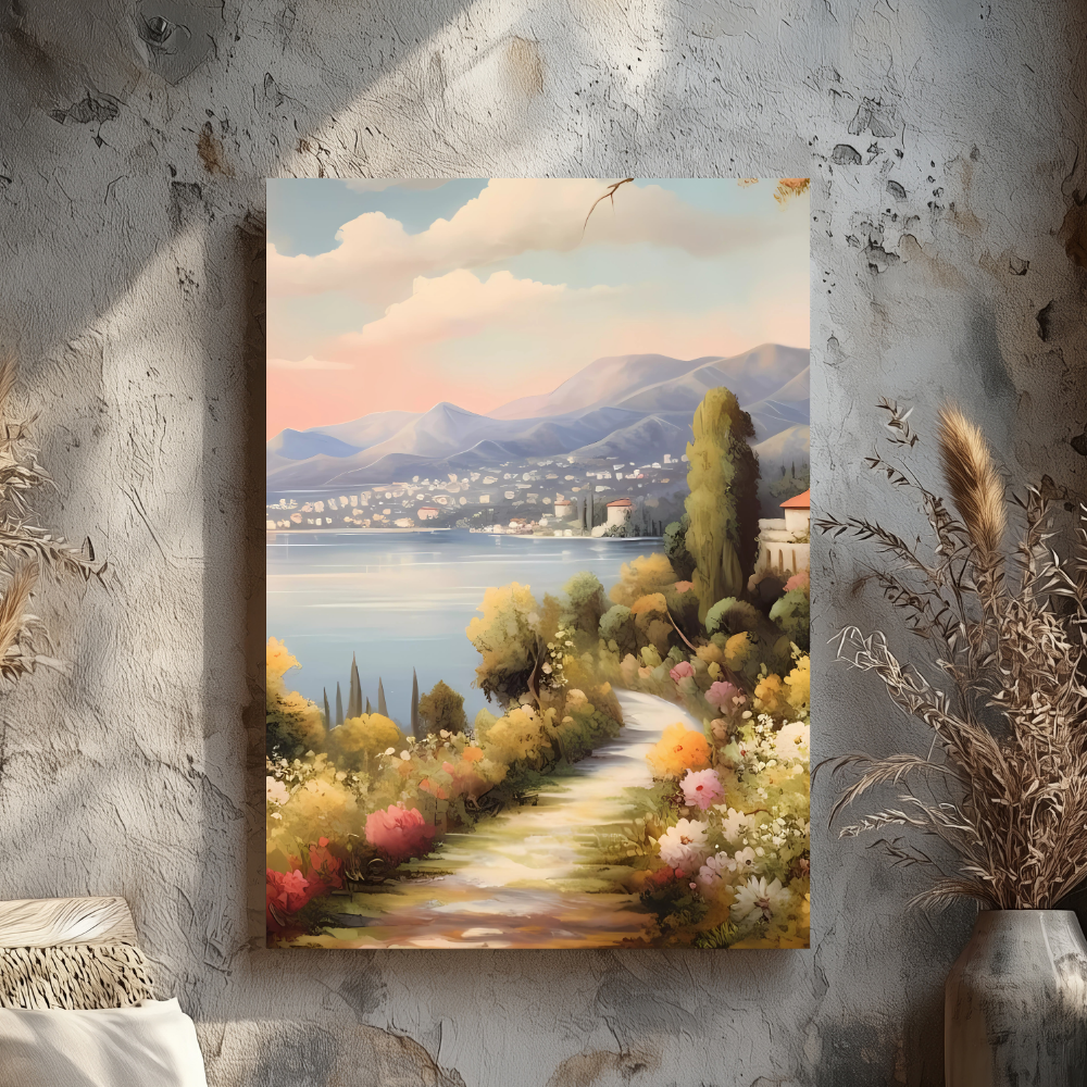 Mounted Wall Art Decor Print - Vibrant, Elegant and Ready to Hang