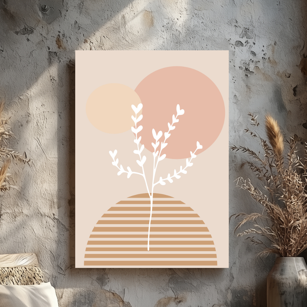 Mounted Wall Art Decor Print - Vibrant, Elegant and Ready to Hang