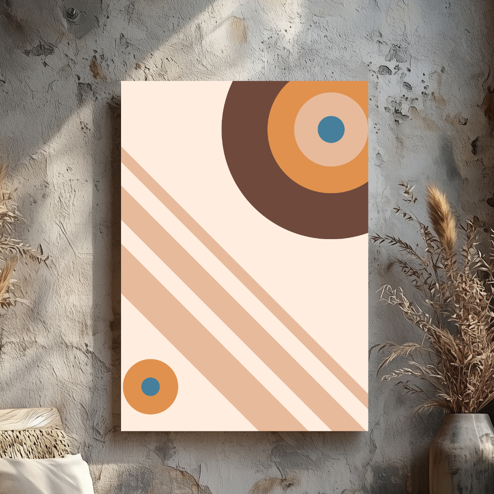 Mounted Wall Art Decor Print - Vibrant, Elegant and Ready to Hang