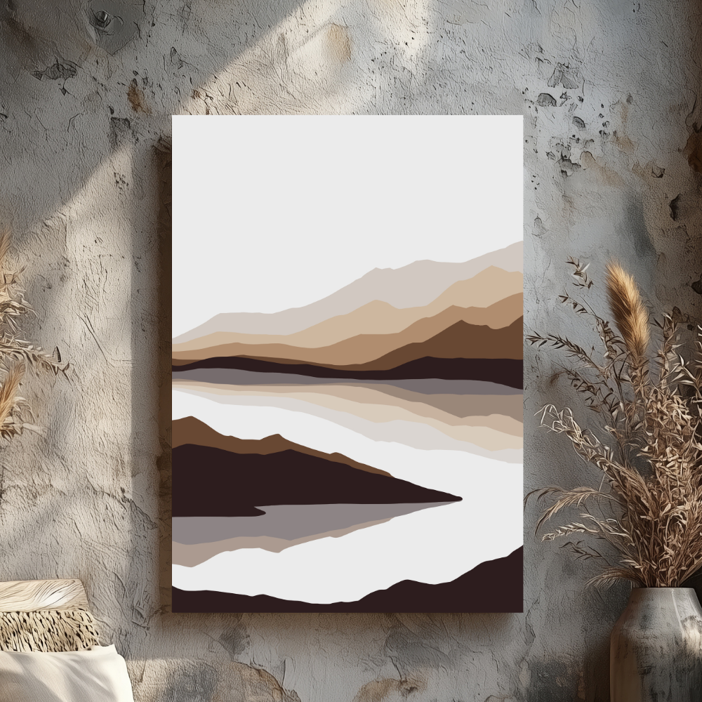 Mounted Wall Art Decor Print - Vibrant, Elegant and Ready to Hang