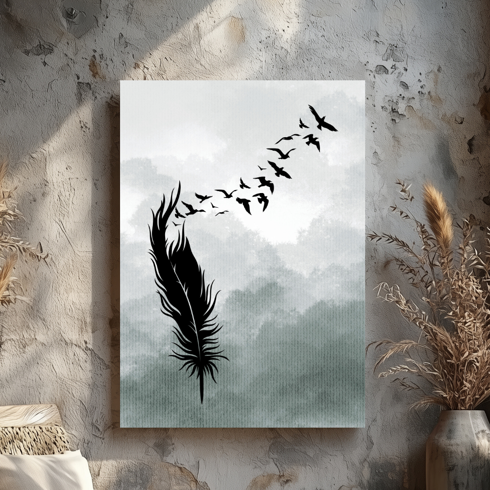Mounted Wall Art Decor Print - Vibrant, Elegant and Ready to Hang