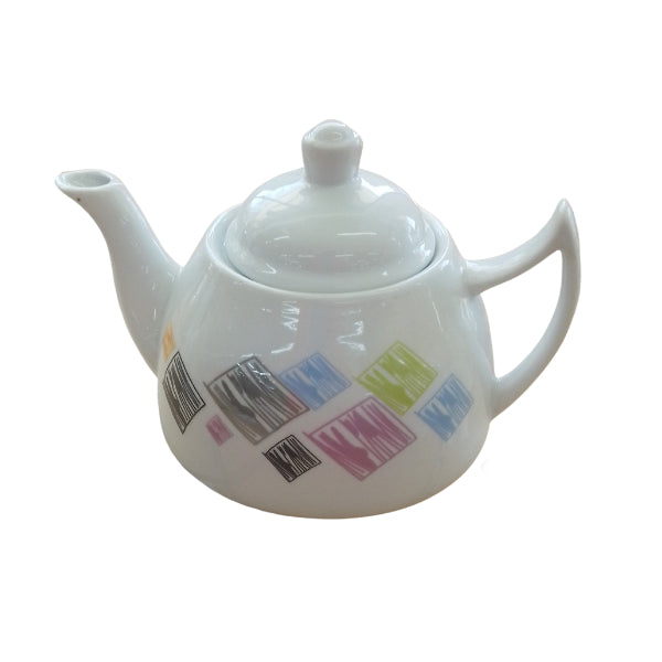 Stylish Design Porcelain Teapot with Tea Infuser