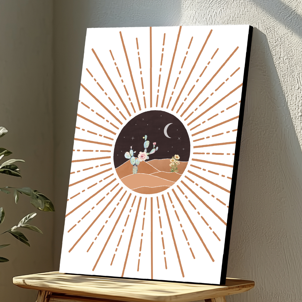 Mounted Wall Art Decor Print - Vibrant, Elegant and Ready to Hang