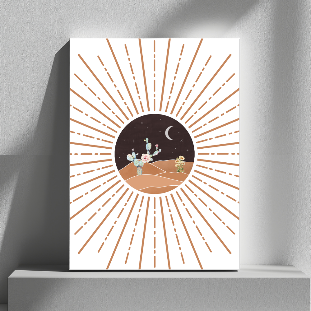 Mounted Wall Art Decor Print - Vibrant, Elegant and Ready to Hang