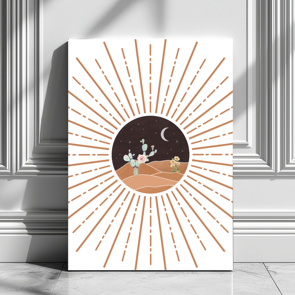 Mounted Wall Art Decor Print - Vibrant, Elegant and Ready to Hang