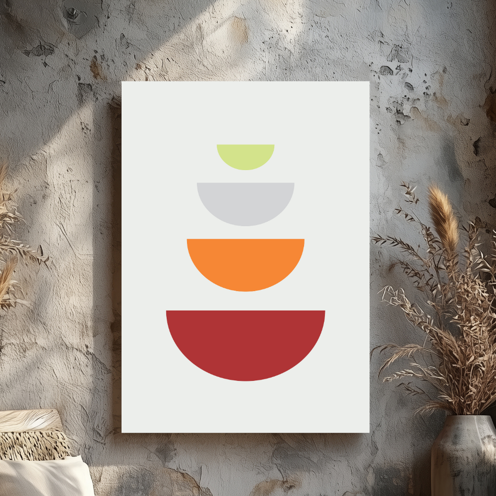 Mounted Wall Art Decor Print - Vibrant, Elegant and Ready to Hang