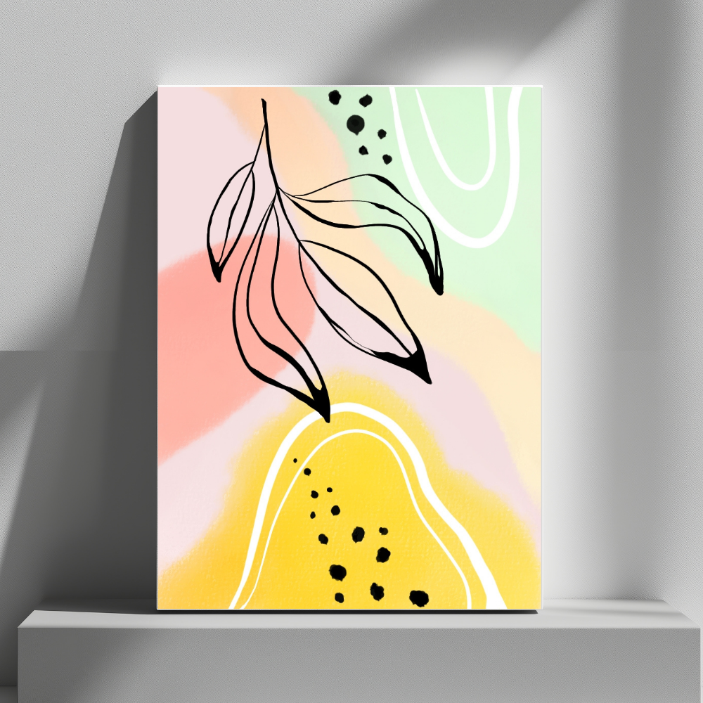 Mounted Wall Art Decor Print - Vibrant, Elegant and Ready to Hang