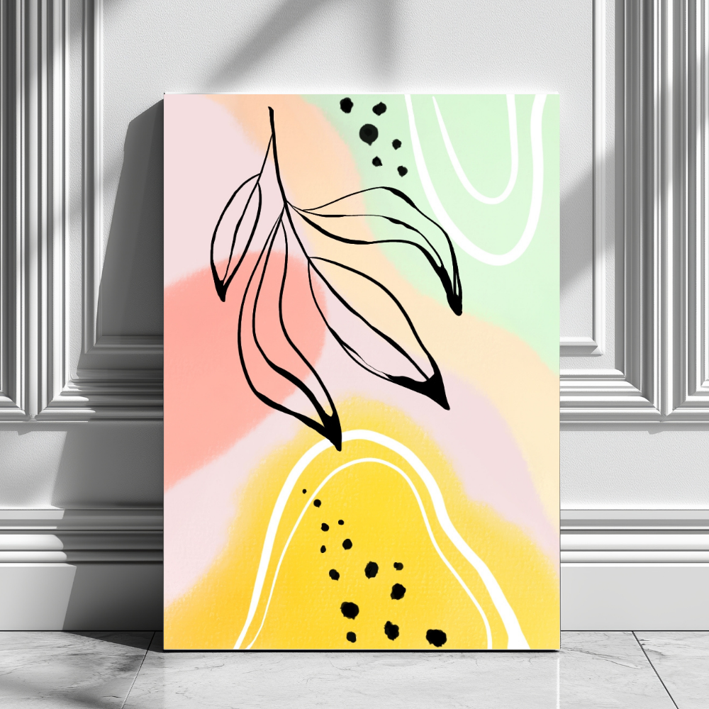 Mounted Wall Art Decor Print - Vibrant, Elegant and Ready to Hang