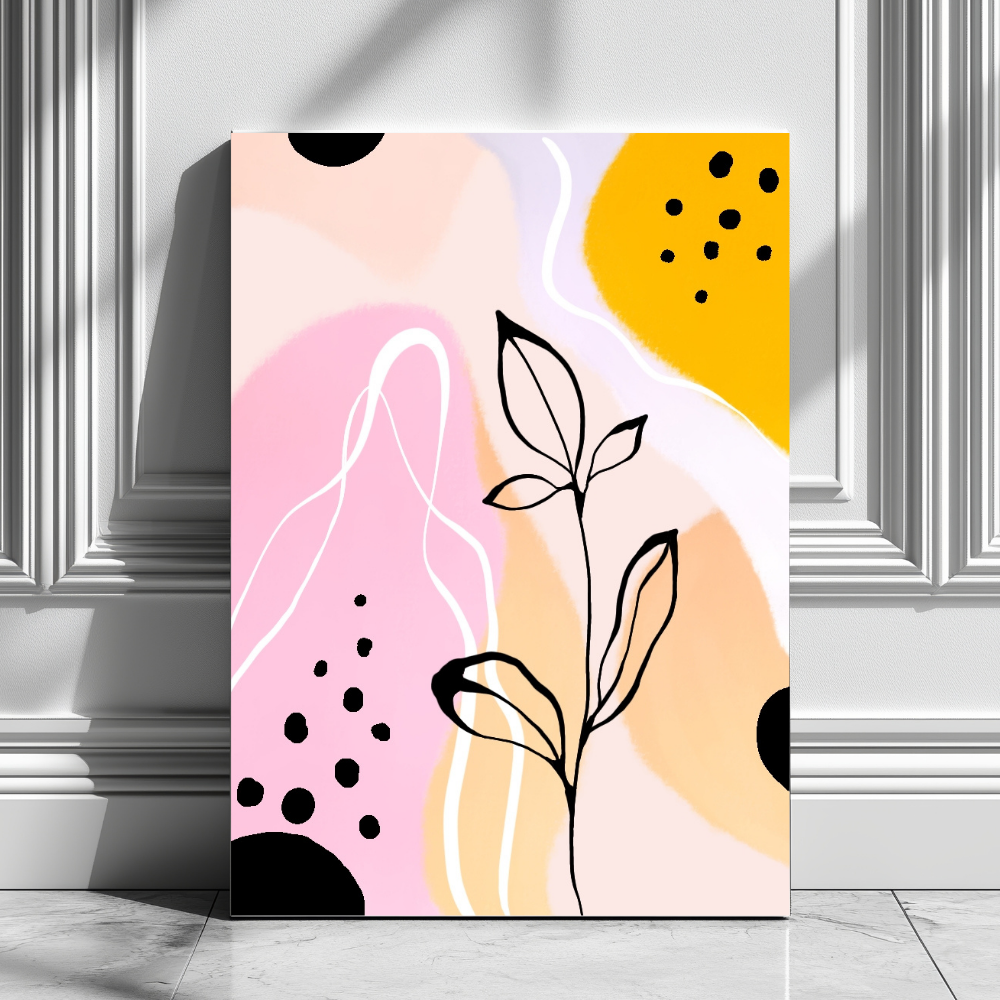 Mounted Wall Art Decor Print - Vibrant, Elegant and Ready to Hang