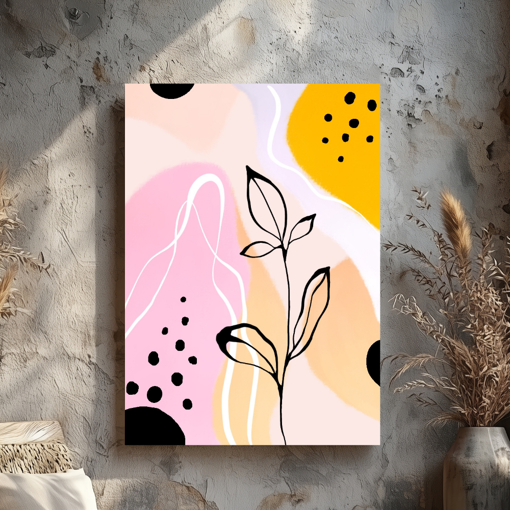 Mounted Wall Art Decor Print - Vibrant, Elegant and Ready to Hang