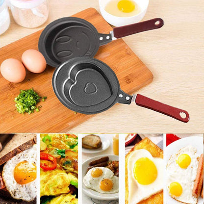 Mini Poeles - Set of 2 Non-stick Coating Mini Poele Cookware Induction