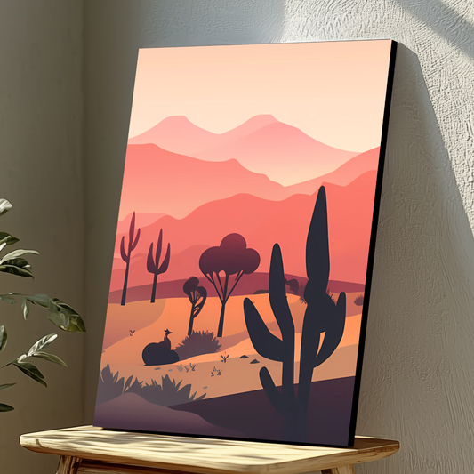 Mounted Wall Art Decor Print - Vibrant, Elegant and Ready to Hang