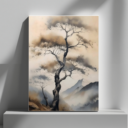 Mounted Wall Art Decor Print - Vibrant, Elegant and Ready to Hang