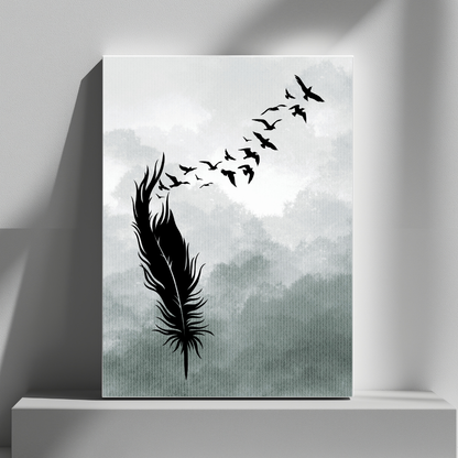 Mounted Wall Art Decor Print - Vibrant, Elegant and Ready to Hang