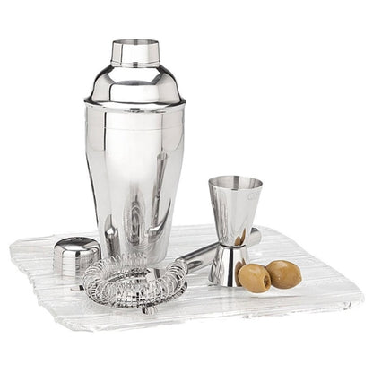 Bar Cocktail Set - 3 Piece Compact Stainless Steel Bar Cocktail Set