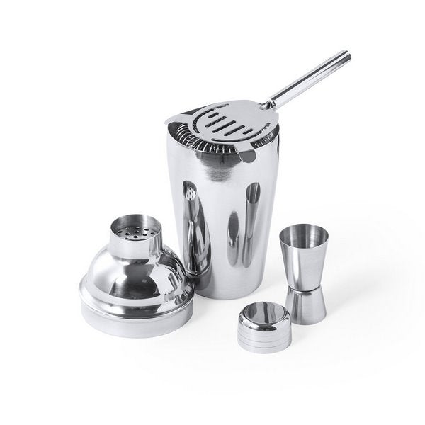 Bar Cocktail Set - 3 Piece Compact Stainless Steel Bar Cocktail Set