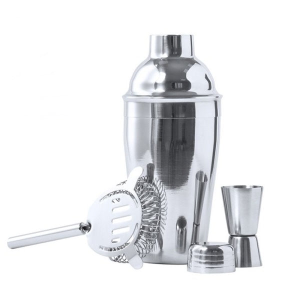 Bar Cocktail Set - 3 Piece Compact Stainless Steel Bar Cocktail Set