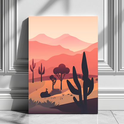 Mounted Wall Art Decor Print - Vibrant, Elegant and Ready to Hang