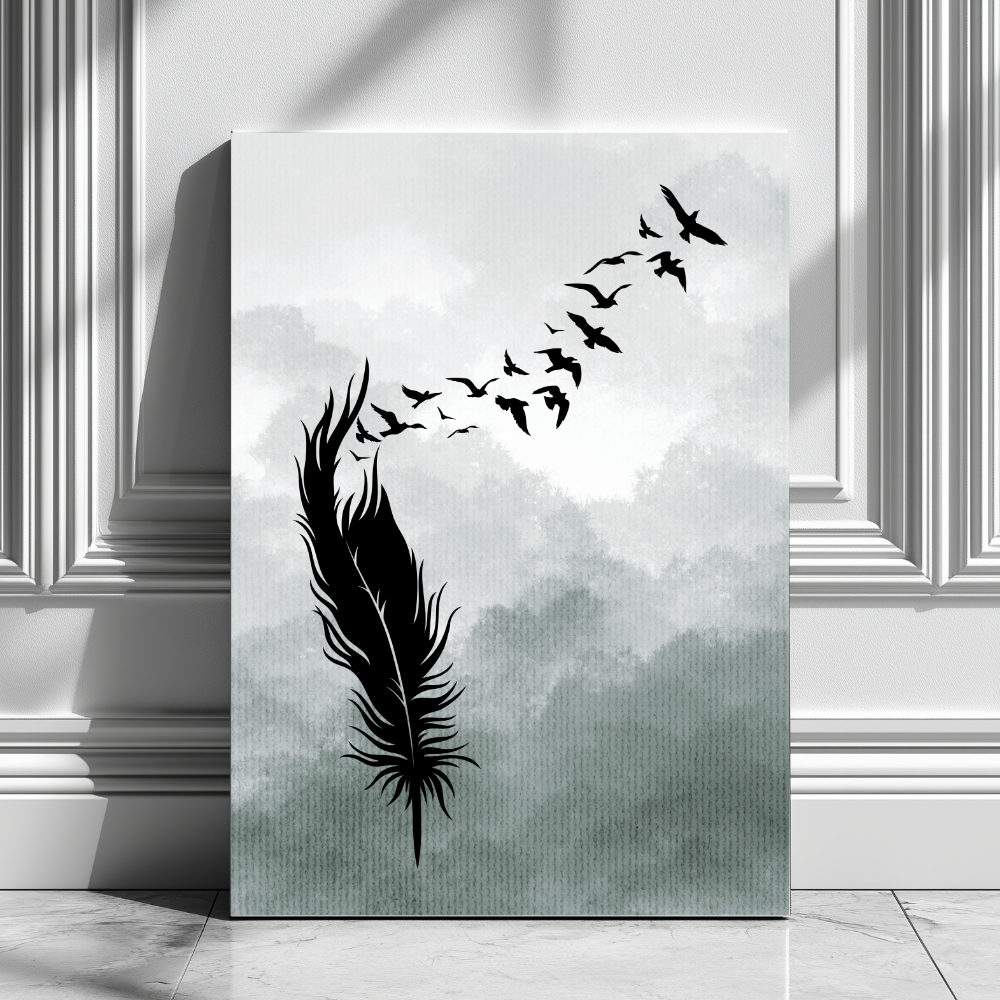 Mounted Wall Art Decor Print - Vibrant, Elegant and Ready to Hang