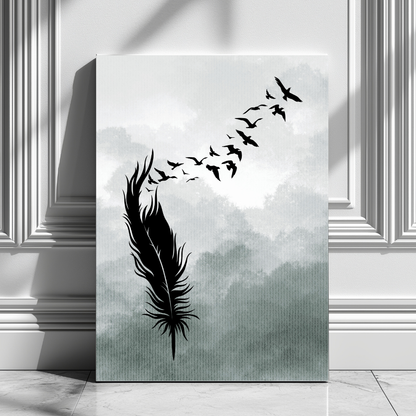 Mounted Wall Art Decor Print - Vibrant, Elegant and Ready to Hang
