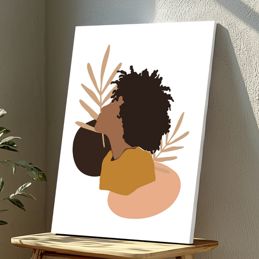 Mounted Wall Art Decor Vinyl Print - Vibrant, Elegant and Ready to Hang (A3-Size)