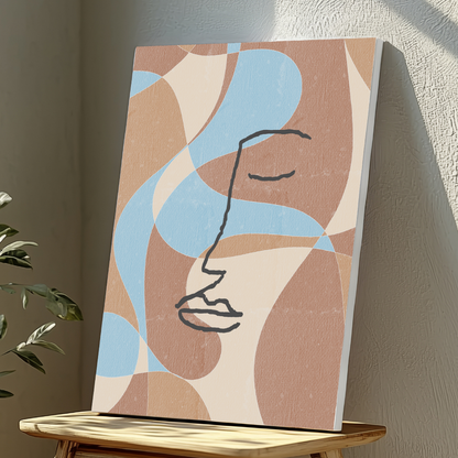 Mounted Wall Art Decor Vinyl Print - Vibrant, Elegant and Ready to Hang (A3-Size)