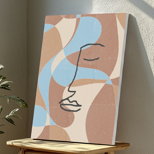 Mounted Wall Art Decor Vinyl Print - Vibrant, Elegant and Ready to Hang (A3-Size)