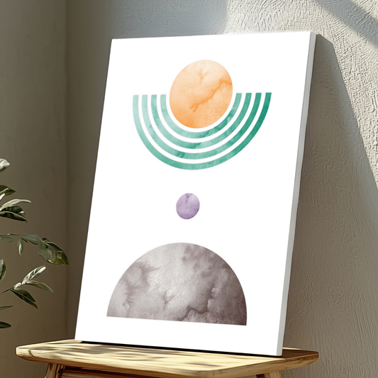 Mounted Wall Art Decor Vinyl Print - Vibrant, Elegant and Ready to Hang (A3-Size)