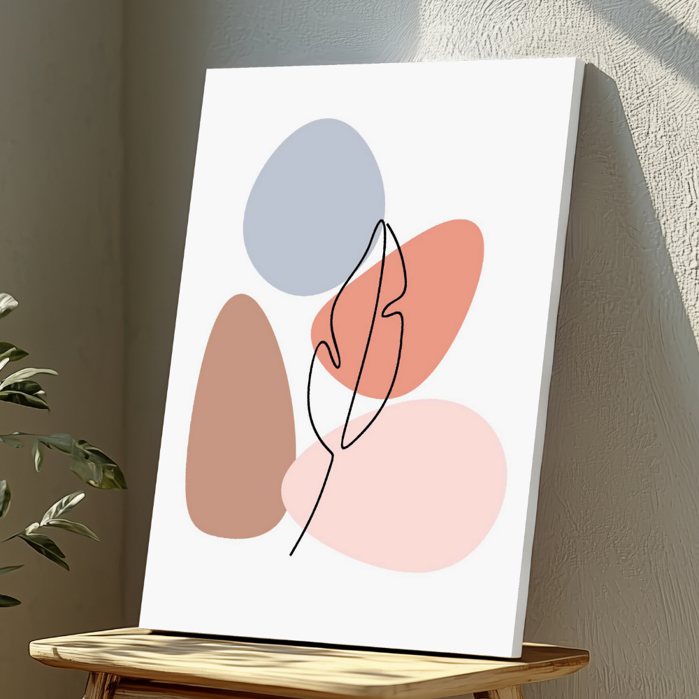 Mounted Wall Art Decor Vinyl Print - Vibrant, Elegant and Ready to Hang (A3-Size)